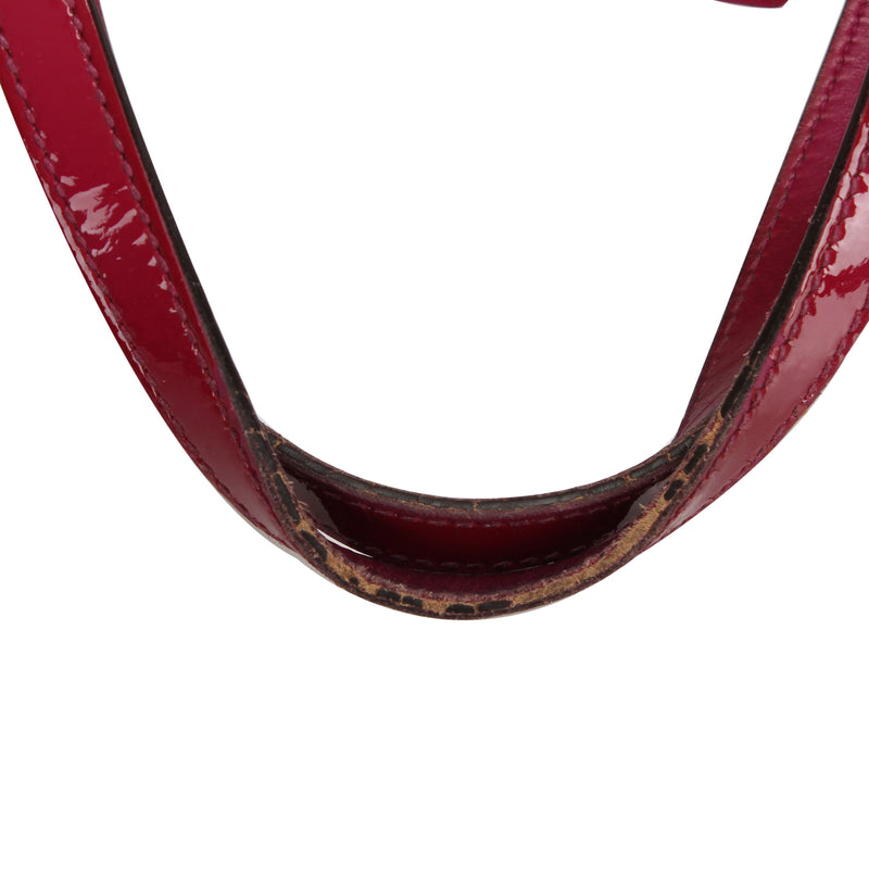 Microguccissima Nice Patent Leather Satchel Pink - Bag Religion