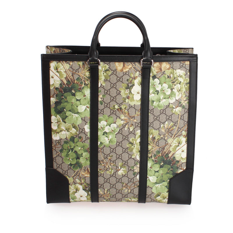 GG Supreme Blooms Tote Bag Brown - Bag Religion