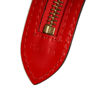 Epi Saint Jacques PM Short Strap Red