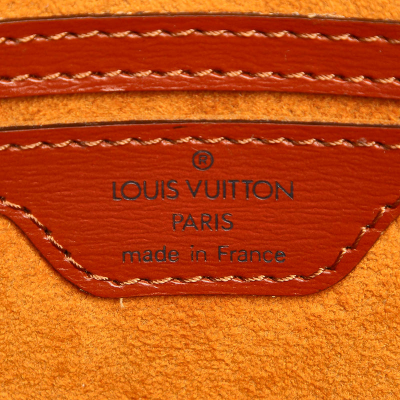 Louis Vuitton Epi Saint Jacques Short Strap M52273 Brown Leather ref.950918  - Joli Closet
