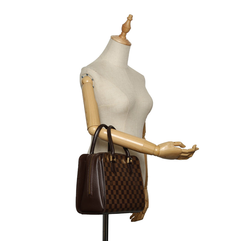 Damier Ebene Triana top handle bag