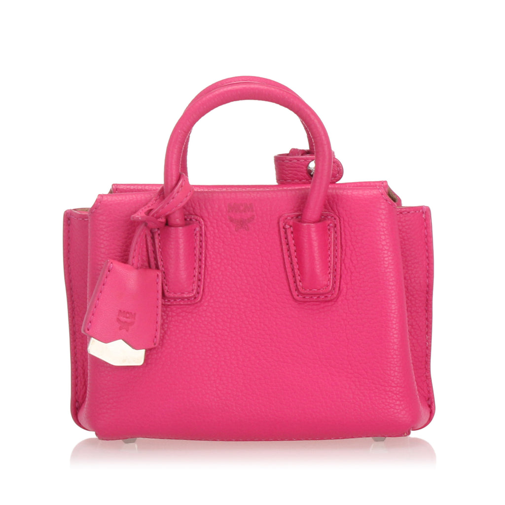 Mini Milla Leather Satchel Pink