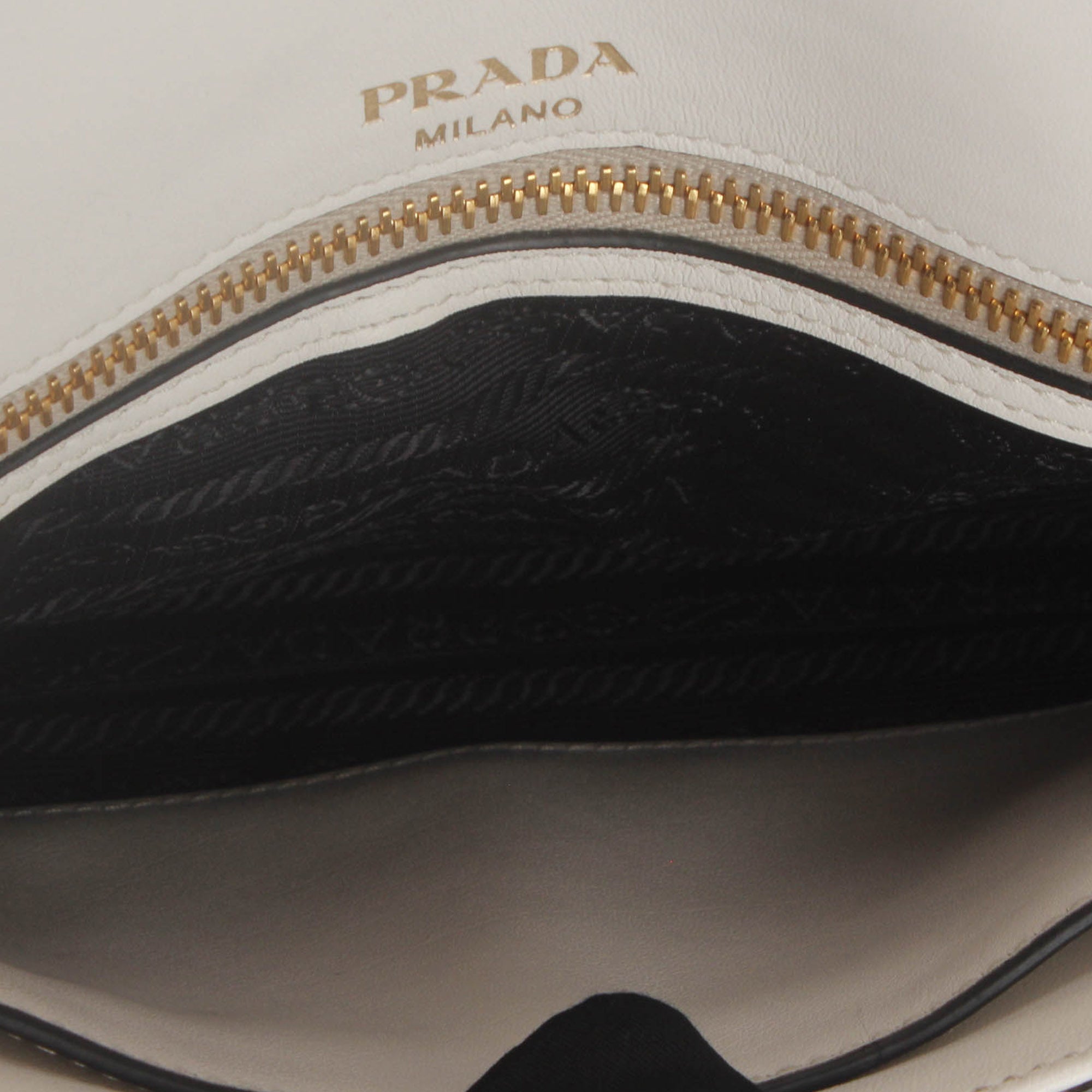 Prada Saffiano Pattina Crossbody Bag White GHW – Bag Religion