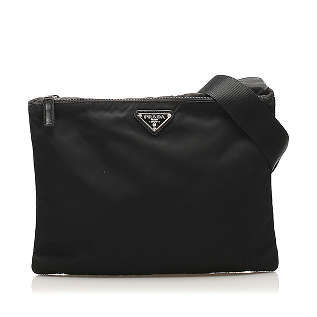 Tessuto Crossbody Bag Black