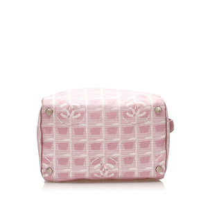 New Travel Line Nylon Crossbody Bag Pink