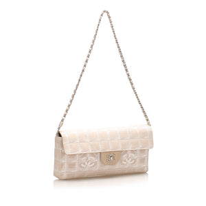 New Travel Line East West Nylon Flap Bag Brown - Bag Religion