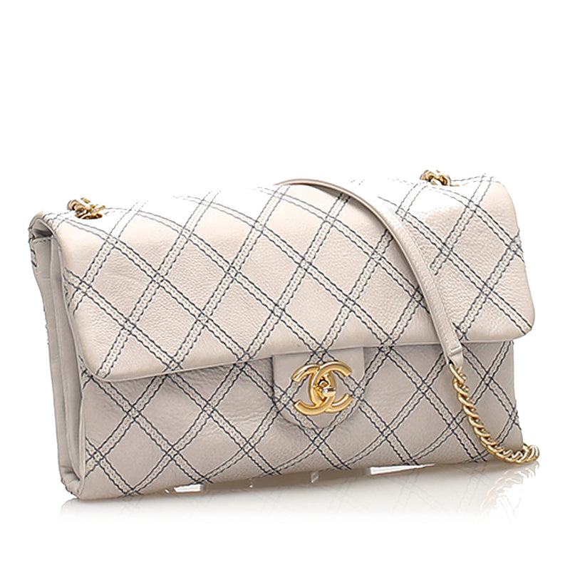 Turn lock Timeless Flap Beige