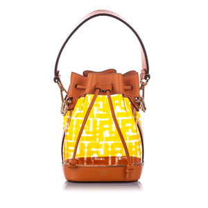 Zucca Mon Tresor Bucket Bag Brown