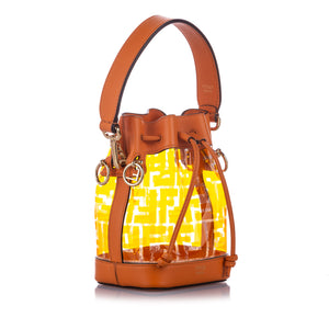 Zucca Mon Tresor Bucket Bag Brown