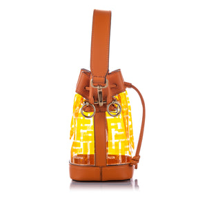 Zucca Mon Tresor Bucket Bag Brown