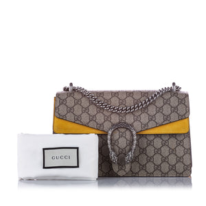 Small GG Supreme Dionysus Shoulder Bag Brown
