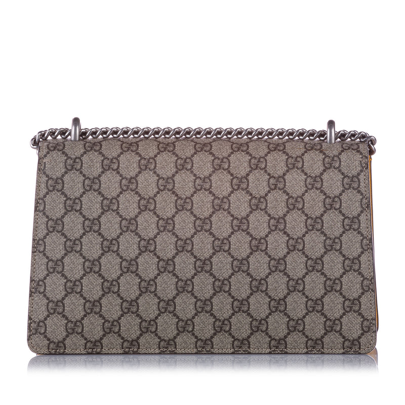Small GG Supreme Dionysus Shoulder Bag Brown