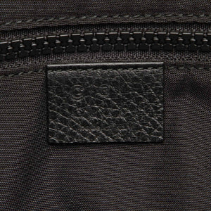 GG Nylon Web Tote Bag Black - Bag Religion
