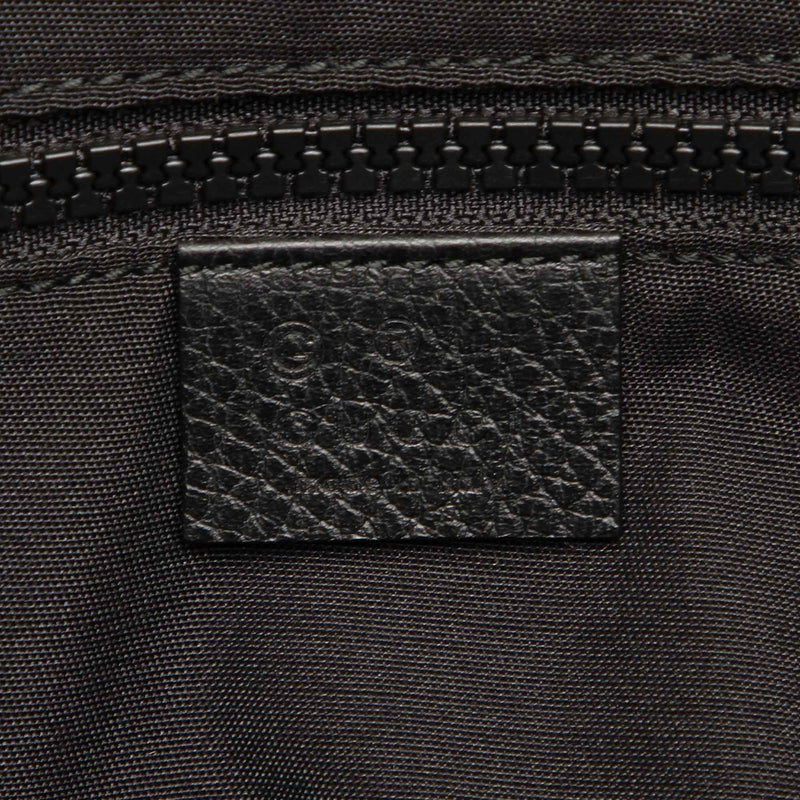 GG Nylon Web Tote Bag Black - Bag Religion