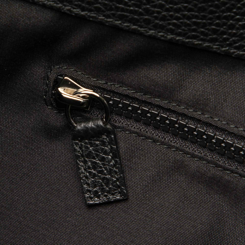 GG Nylon Web Tote Bag Black - Bag Religion