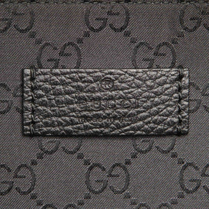 GG Nylon Web Tote Bag Black - Bag Religion