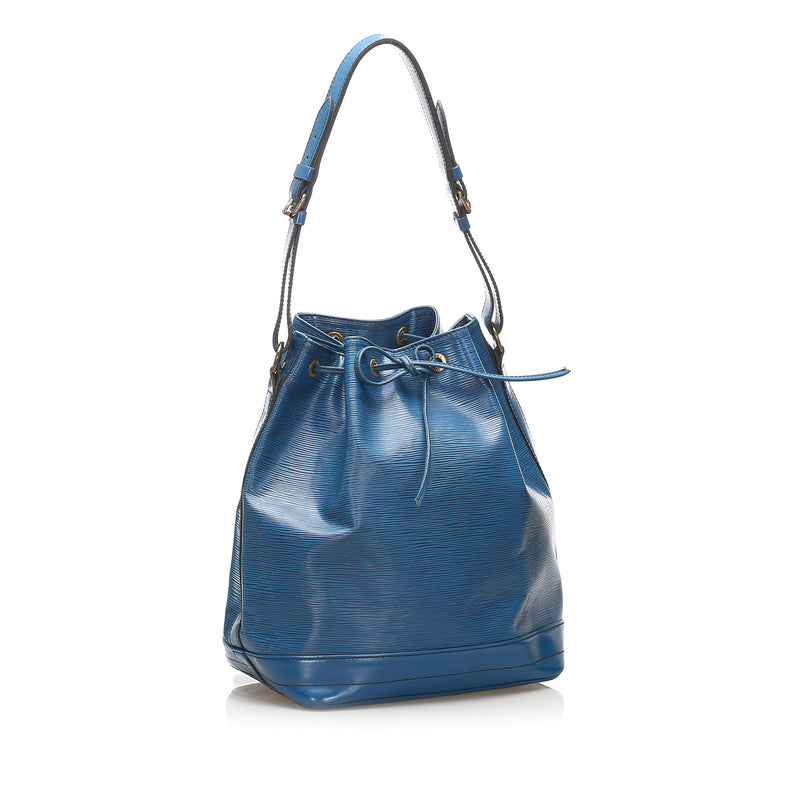 Louis Vuitton Toledo Blue EPI Leather Petit Noe Bag