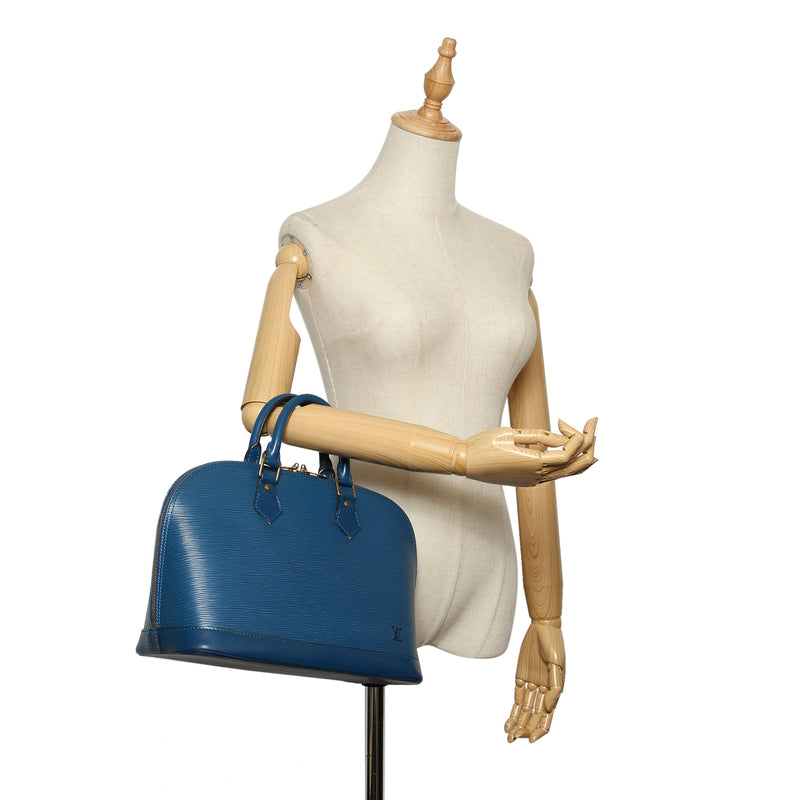 Epi Alma PM Blue Bag
