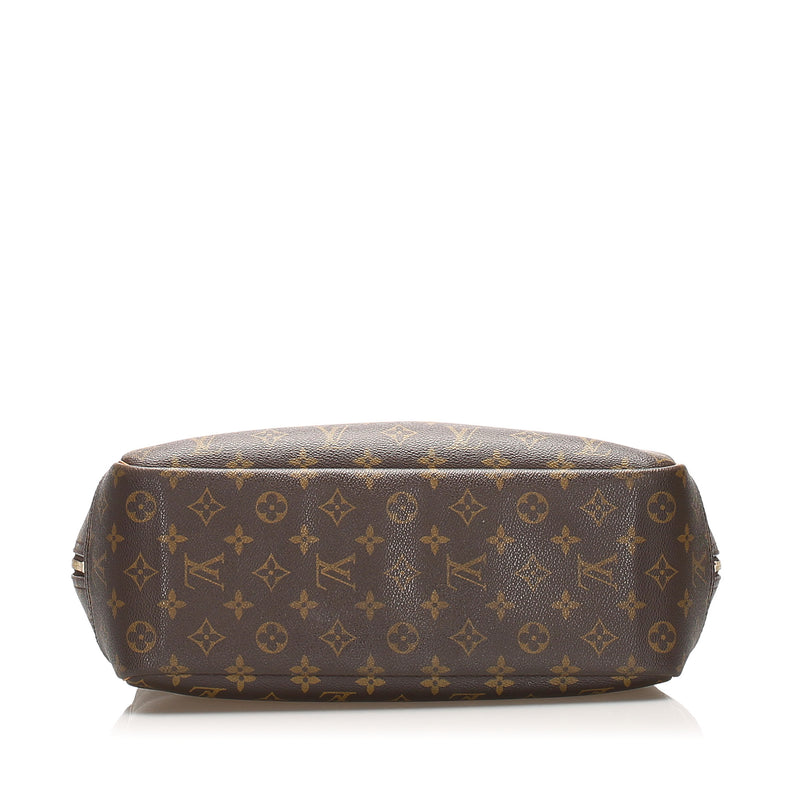 Louis Vuitton Monogram Deauville Bag MM Brown