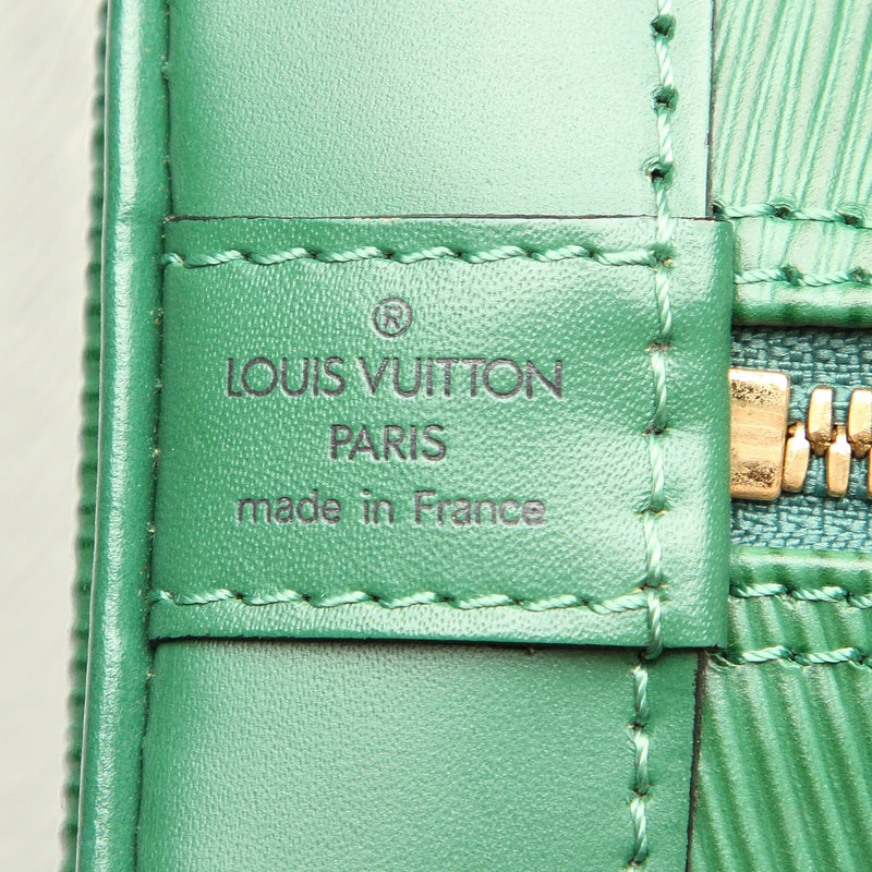 Louis Vuitton Alma Handbag Epi Leather BB Green 2382952