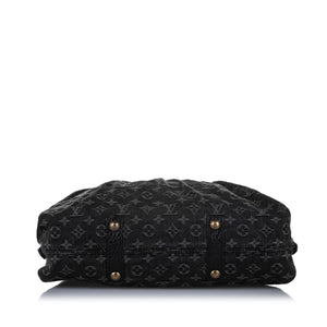 Monogram Denim Neo Cabby GM Black - Bag Religion