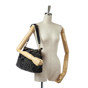 Monogram Denim Neo Cabby GM Black - Bag Religion