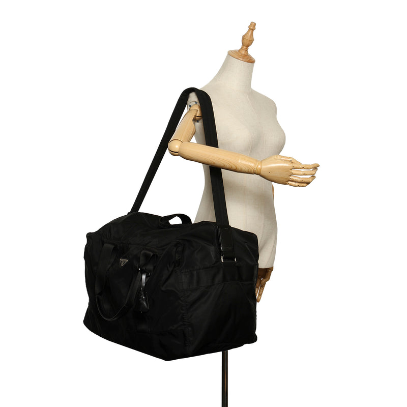 Tessuto Travel Bag Black SHW