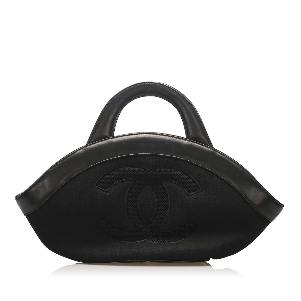 Chanel Camelia Handbag Black