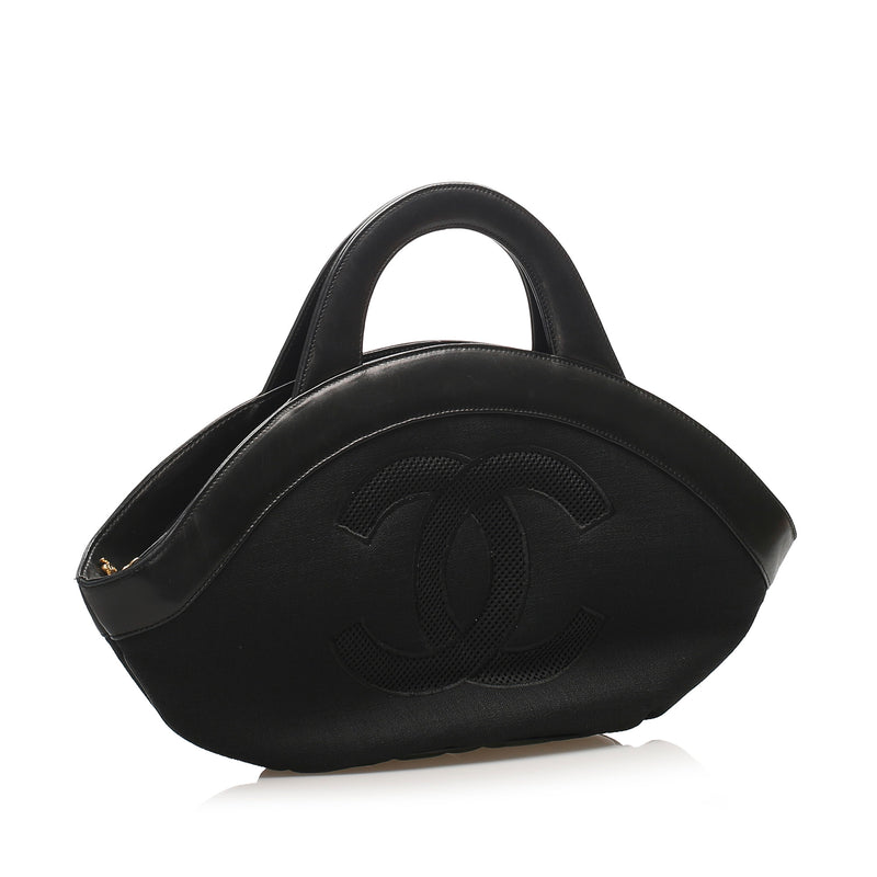 Chanel Camelia Handbag Black