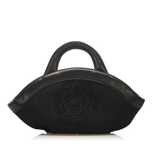 Chanel Camelia Handbag Black