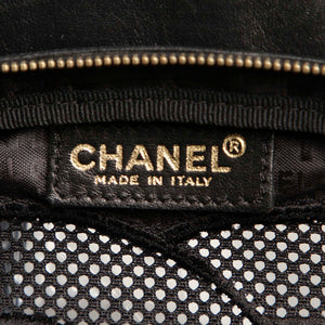 Chanel Camelia Handbag Black