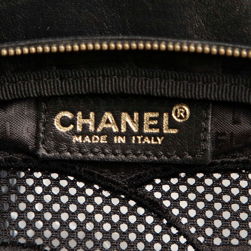 Chanel Camelia Handbag Black
