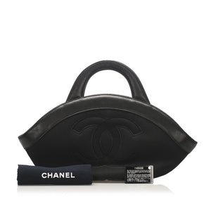 Chanel Camelia Handbag Black
