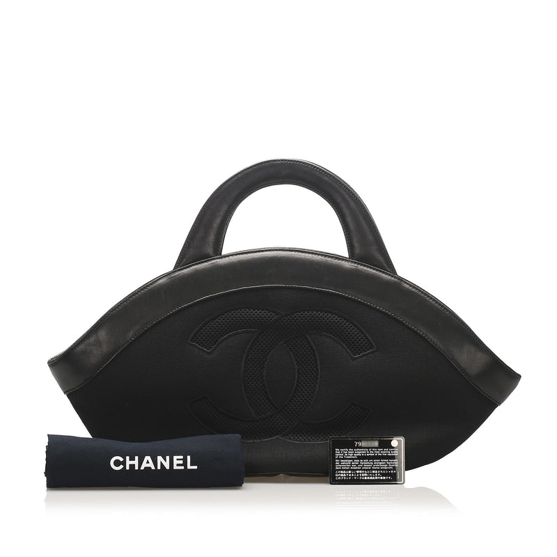 Chanel Camelia Handbag Black