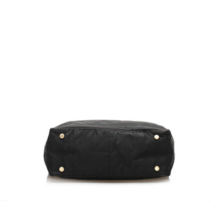 Chanel New Travel Line Canvas Tote Bag Black