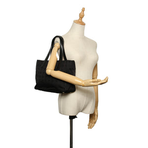 Chanel New Travel Line Canvas Tote Bag Black