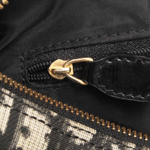Dior Oblique Canvas Boston Bag Black