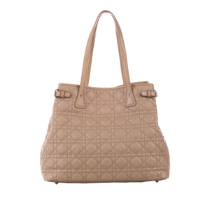 Dior Cannage Panarea Tote Bag Brown