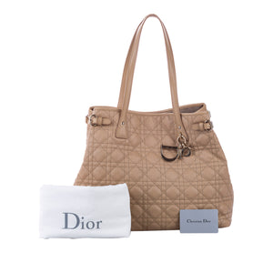 Dior Cannage Panarea Tote Bag Brown