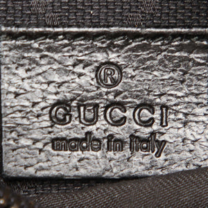 GG Canvas Belt Bag Black SHW