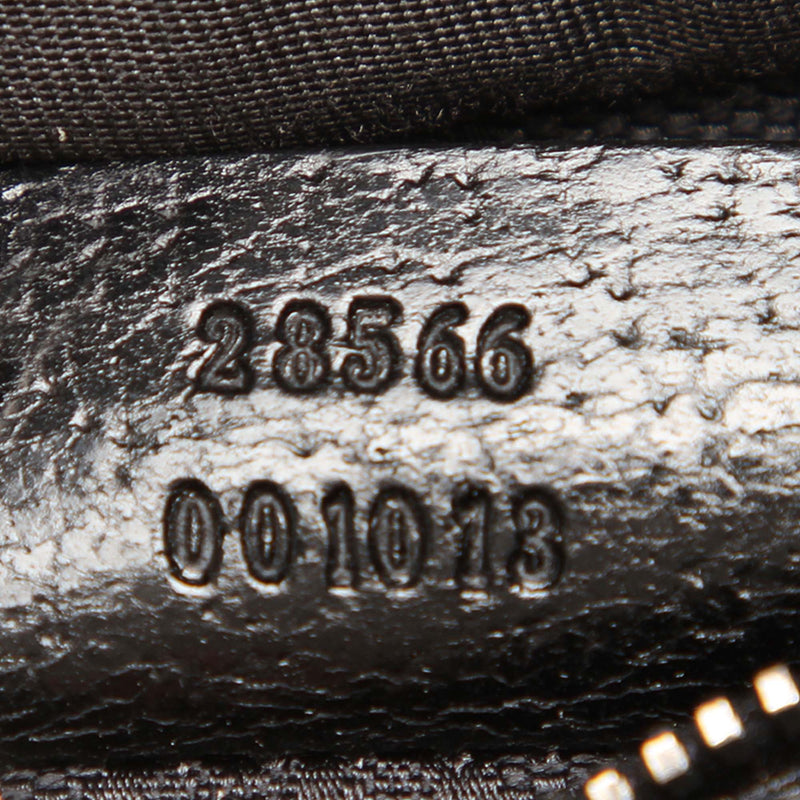 GG Canvas Belt Bag Black SHW