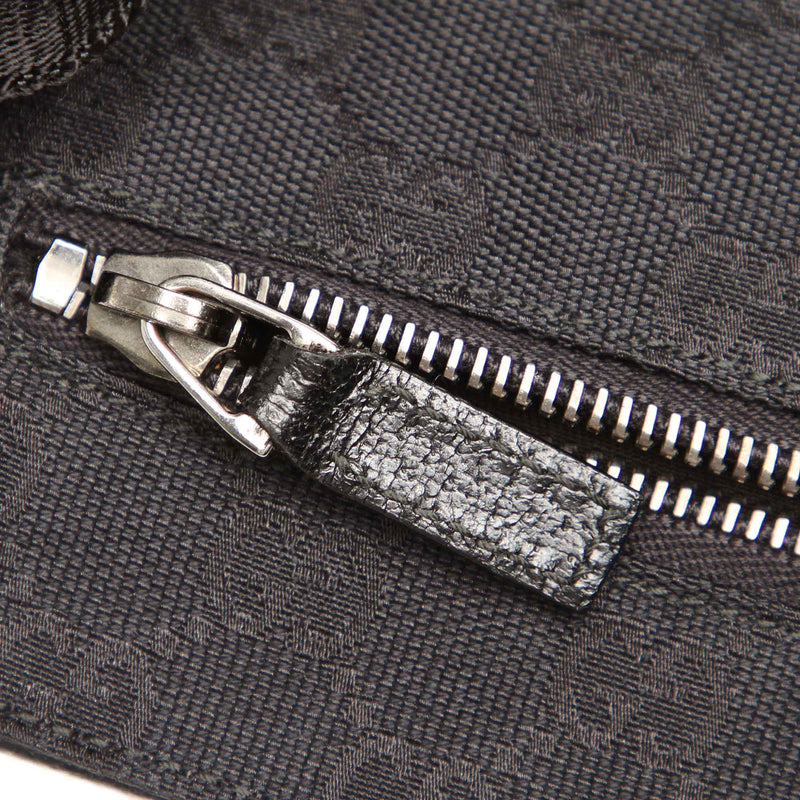 GG Canvas Belt Bag Black SHW