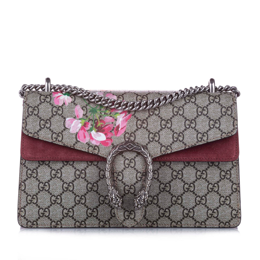 Gucci Dionysus GG Blooms Shoulder Bag Brown