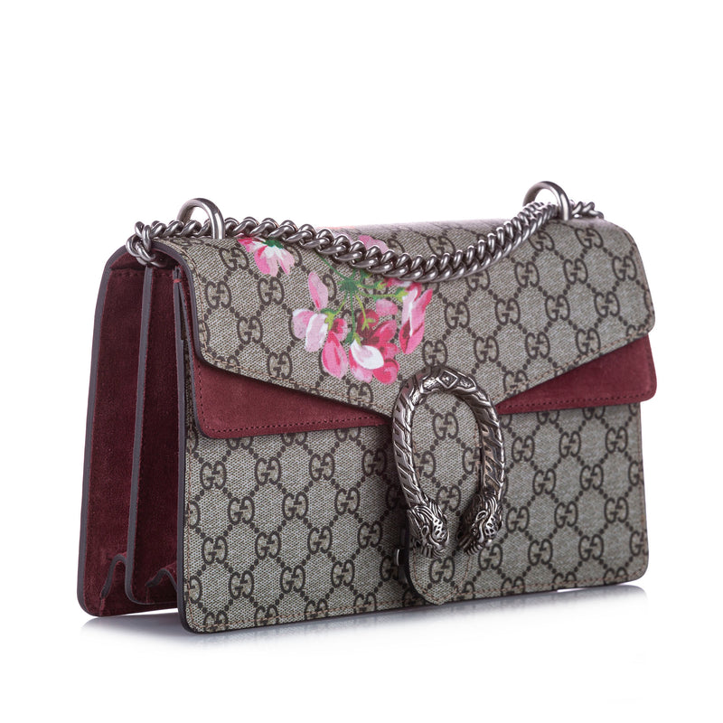 Gucci Dionysus GG Blooms Shoulder Bag Brown