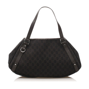 Gucci GG Canvas Pelham Tote Bag Brown