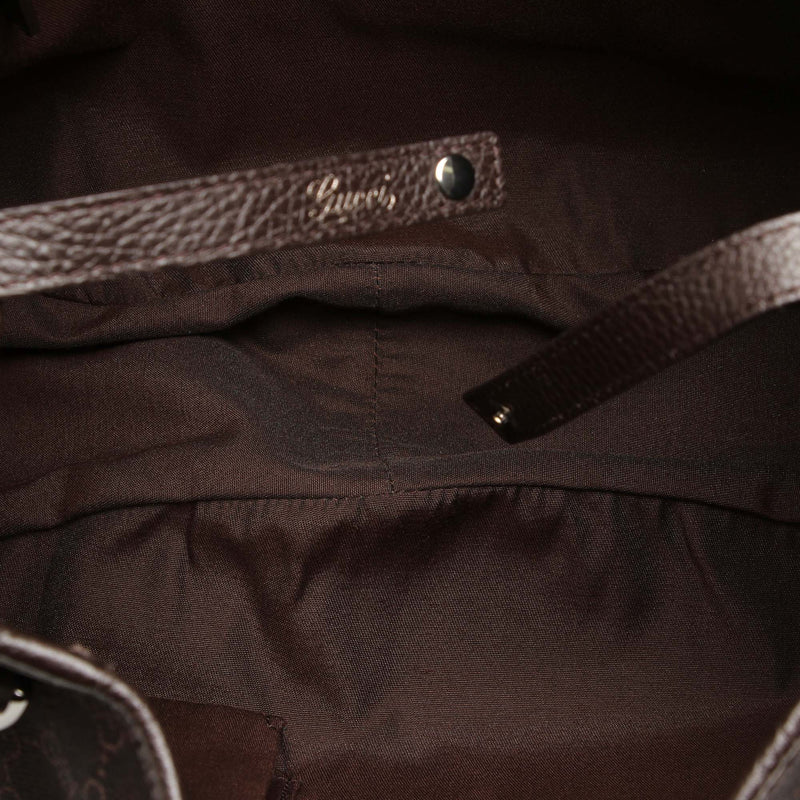 Gucci GG Canvas Pelham Tote Bag Brown