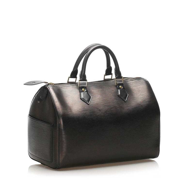 Black Epi Leather Speedy 30 Bag Bag Religion