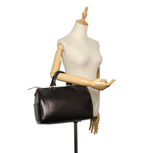 Black Epi Leather Speedy 30 Bag