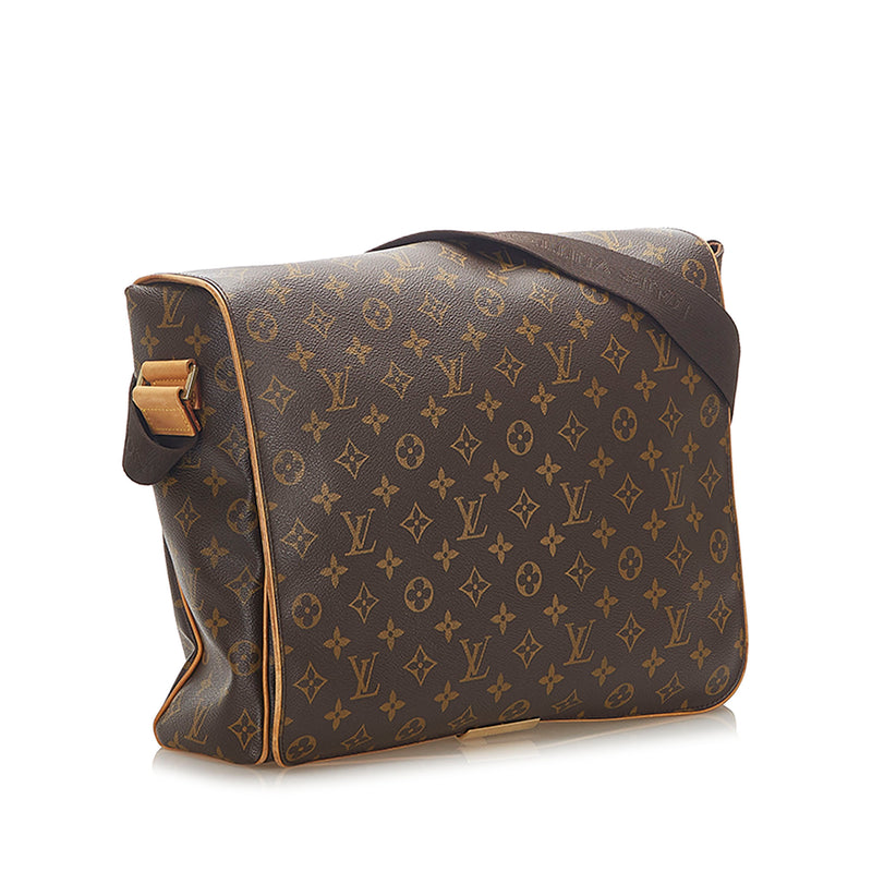 Louis Vuitton Abbesses Canvas Shoulder Bag