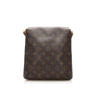 Louis Vuitton Monogram Musette Salsa Short Strap Brown